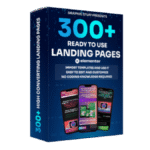 300+ Landing Pages Bundle by RBJ Tech
