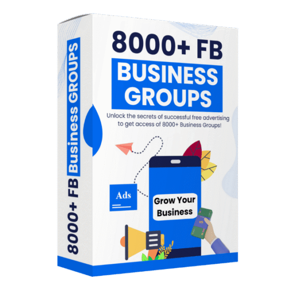 8000 facebook business groups by rbj tech