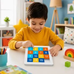 Number Sliding Magnetic Puzzle for kid